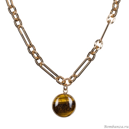 Колье Fiore Luna, TIGER EYE